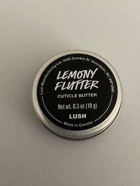 Lush Lemony Flutter Cuticle Butter Mini